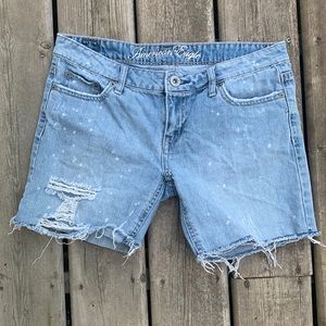 American Eagle Distressed Jean shorts